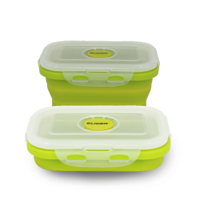 GLIDER S20 Black Bento Premium Lunch Box & Food Storage Container